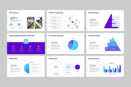 Pitch Deck PowerPoint Template, Diapositiva 6, 14418, Negocios — PoweredTemplate.com
