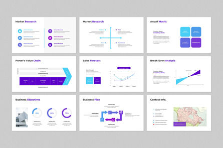 Pitch Deck PowerPoint Template, Slide 8, 14418, Lavoro — PoweredTemplate.com