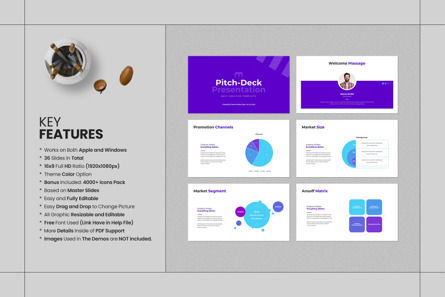 Pitch Deck Google Slides Template, Diapositive 2, 14422, Business — PoweredTemplate.com