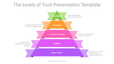 Free Levels of Trust Presentation Template, Diapositive 2, 14444, Modèles commerciaux — PoweredTemplate.com