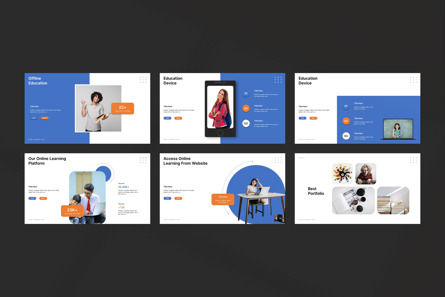 Education Learning PowerPoint Template, 幻灯片 4, 14450, Education & Training — PoweredTemplate.com