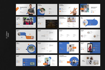 Education Learning PowerPoint Template, 幻灯片 7, 14450, Education & Training — PoweredTemplate.com