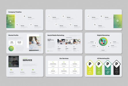 Company Profile PowerPoint Presentation Template, Slide 3, 14483, Business — PoweredTemplate.com
