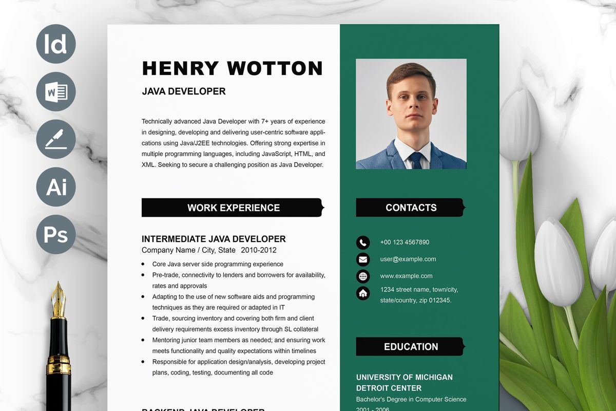 Development Resume CV Writing Guide | Resume Template | ResumeInventor ...