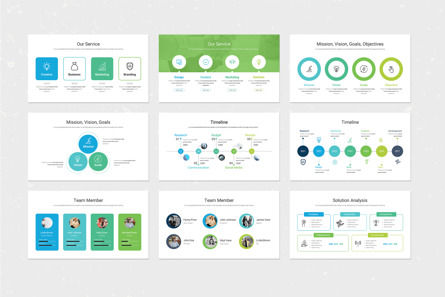 Marketing Plan PowerPoint Template, Slide 3, 14493, Lavoro — PoweredTemplate.com