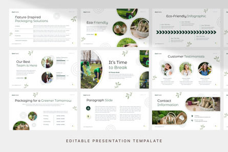 Eco Friendly Packagings - PowerPoint Template, Slide 3, 14519, Business — PoweredTemplate.com