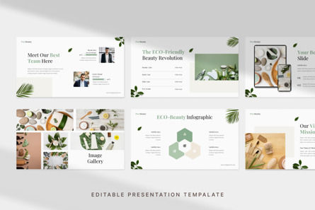 Healthy Eco Beauty - PowerPoint Template, 슬라이드 2, 14523, 비즈니스 — PoweredTemplate.com