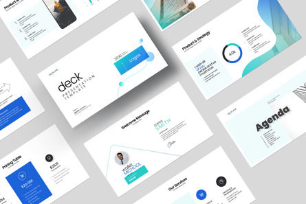 Deck Google Slides Template, Deslizar 3, 14527, Conceitos de Negócios — PoweredTemplate.com