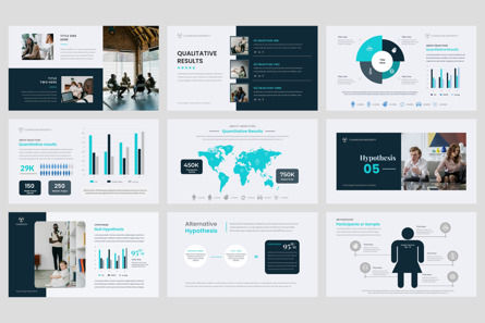 Thesis Defense Psychology PowerPoint Template, Diapositiva 4, 14551, Negocios — PoweredTemplate.com