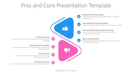 Free Pros and Cons Presentation Template, Folie 2, 14557, Business Konzepte — PoweredTemplate.com