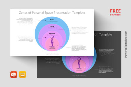 Free Zones of Personal Space Presentation Template, Gratis Google Presentaties-thema, 14561, Advisering — PoweredTemplate.com