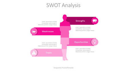 Free SWOT Analysis Presentation Template, Diapositive 3, 14563, Modèles commerciaux — PoweredTemplate.com