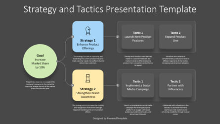 Free Strategy and Tactics Presentation Template, Folie 3, 14585, Business Konzepte — PoweredTemplate.com