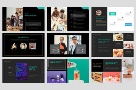 Creative Catalog Product Service PowerPoint Template, 슬라이드 3, 14634, Art & Entertainment — PoweredTemplate.com