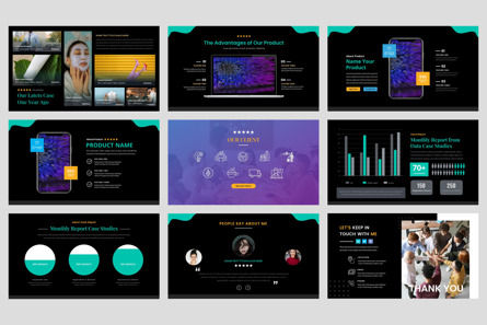 Creative Catalog Product Service PowerPoint Template, 슬라이드 5, 14634, Art & Entertainment — PoweredTemplate.com