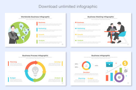 Business Infographic Template Google Slides, Folie 5, 14659, Business — PoweredTemplate.com