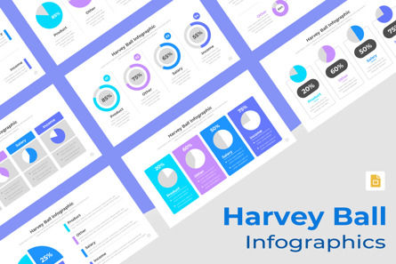 Harvey Ball Infographics Template Google Slides, Tema do Google Slides, 14660, Negócios — PoweredTemplate.com