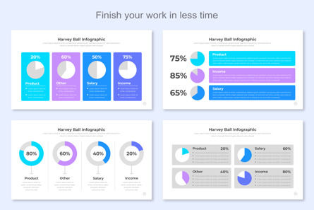 Harvey Ball Infographics Template Google Slides, Deslizar 4, 14660, Negócios — PoweredTemplate.com