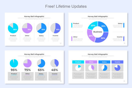 Harvey Ball Infographics Template Google Slides, Deslizar 5, 14660, Negócios — PoweredTemplate.com