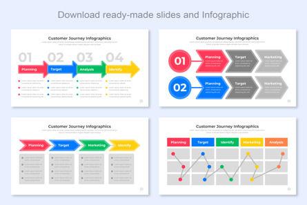 Customer Journey Infographics Google Slides Template, 幻灯片 3, 14661, 商业 — PoweredTemplate.com