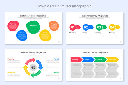 Customer Journey Infographics Google Slides Template, 幻灯片 4, 14661, 商业 — PoweredTemplate.com