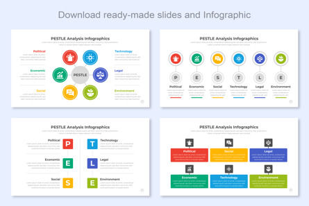 PESTLE Analysis Infographics Template Keynote, スライド 5, 14666, ビジネス — PoweredTemplate.com