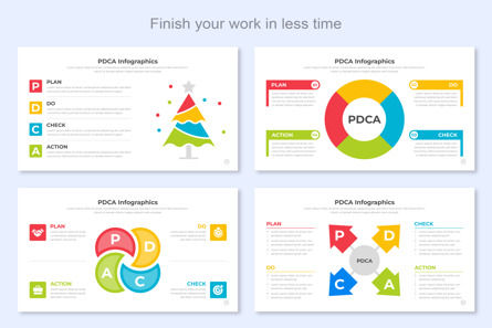 PDCA Infographics Template PowerPoint, Deslizar 5, 14667, Negócios — PoweredTemplate.com