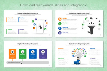 Digital Marketing Infographic Template PPT, Slide 3, 14680, Business — PoweredTemplate.com