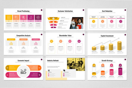 Annual Report Google Slides Template, Slide 5, 14721, Bisnis — PoweredTemplate.com