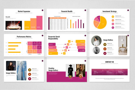 Annual Report Google Slides Template, Slide 6, 14721, Bisnis — PoweredTemplate.com