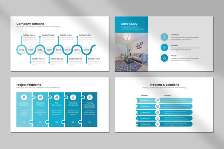 Project Proposal Google Slide Template, Deslizar 6, 14728, Negócios — PoweredTemplate.com