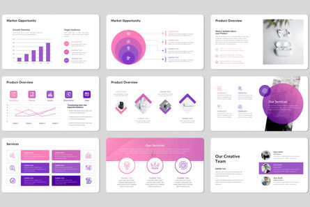 Pitch Deck PowerPoint Template, Slide 4, 14730, Business — PoweredTemplate.com