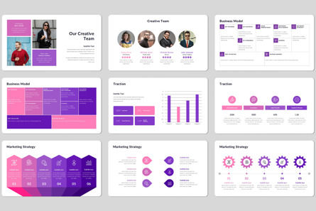 Pitch Deck PowerPoint Template, Slide 5, 14730, Business — PoweredTemplate.com