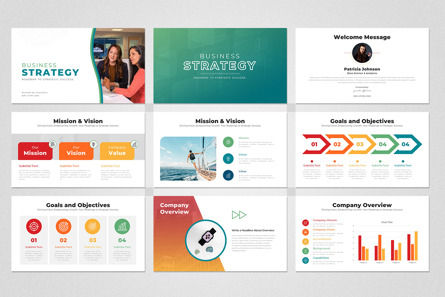 Business Strategy Google Slides Template, スライド 3, 14733, ビジネス — PoweredTemplate.com