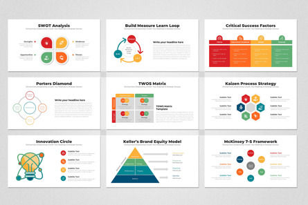 Business Strategy Google Slides Template, スライド 6, 14733, ビジネス — PoweredTemplate.com