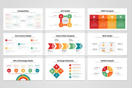 Business Strategy PowerPoint Template, Folie 5, 14735, Business — PoweredTemplate.com