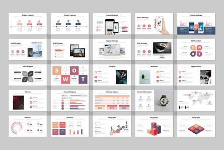 Pristine Minimal Google Slide Presentation Template, Folie 5, 14744, Business — PoweredTemplate.com