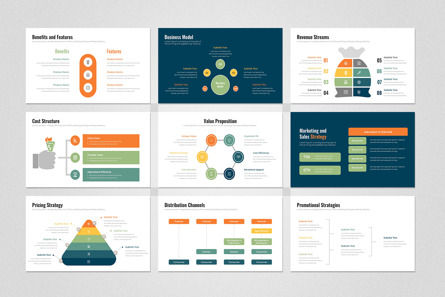 Business Plan PowerPoint Template - Corporate Presentation for Startups, 슬라이드 4, 14746, 비즈니스 — PoweredTemplate.com