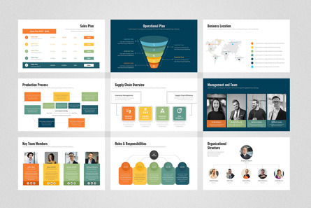 Business Plan PowerPoint Template - Corporate Presentation for Startups, 슬라이드 5, 14746, 비즈니스 — PoweredTemplate.com