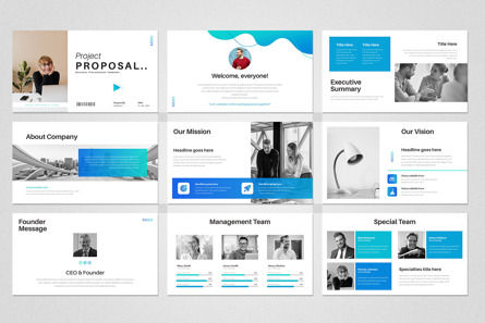 Project Proposal Keynote Template - Professional Business Presentation, Folie 2, 14748, Business — PoweredTemplate.com