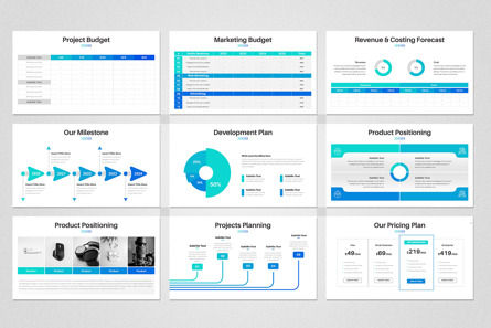 Project Proposal PowerPoint Template - Professional Business Presentation, Slide 6, 14751, Lavoro — PoweredTemplate.com