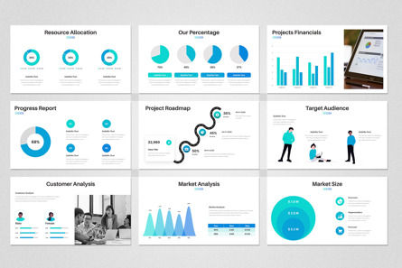 Project Proposal PowerPoint Template - Professional Business Presentation, Slide 8, 14751, Lavoro — PoweredTemplate.com