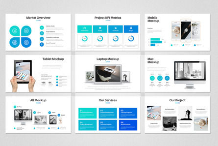 Project Proposal PowerPoint Template - Professional Business Presentation, Slide 9, 14751, Lavoro — PoweredTemplate.com