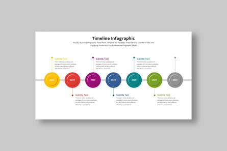 Timeline Infographic PowerPoint Template, Folie 2, 14753, Icons — PoweredTemplate.com