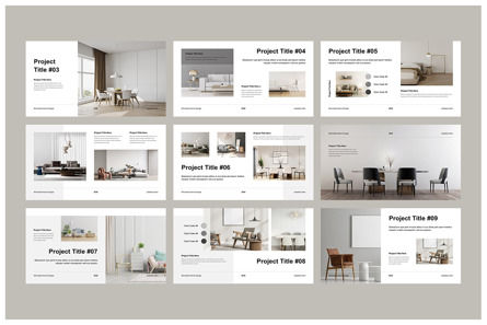 Interior Design Keynote Template, Slide 3, 14767, Art & Entertainment — PoweredTemplate.com