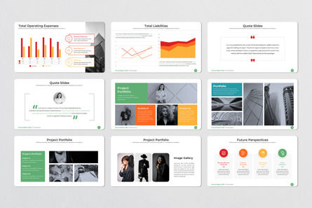 Company Annual Report Google Slides Template, 幻灯片 5, 14778, 商业 — PoweredTemplate.com