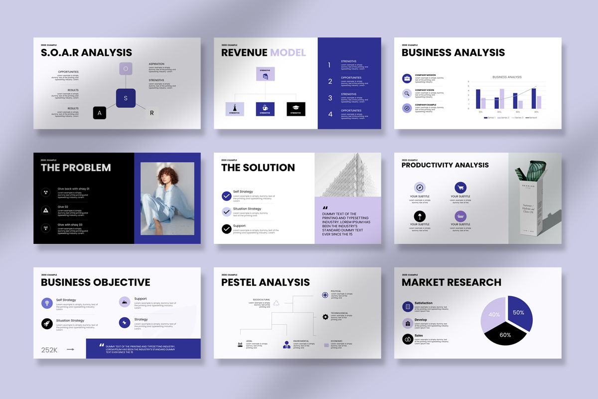 Business Presentation Template Presentation Template 148081
