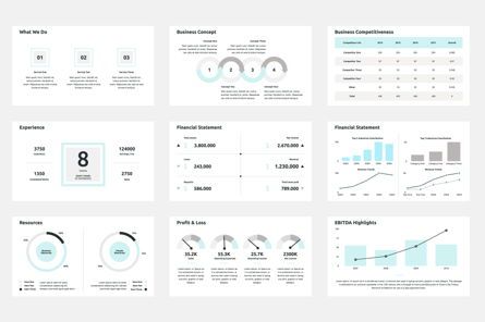 2020 Year Report Google Slides Presentation Template, Deslizar 3, 08781, Negócios — PoweredTemplate.com