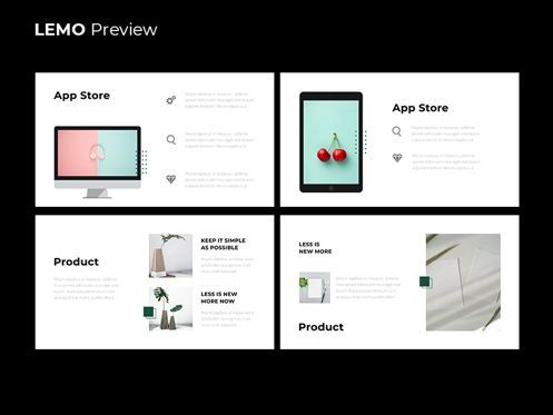 LEMO Minimal Keynote Template, Diapositive 11, 08788, Business — PoweredTemplate.com