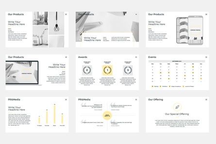 Company Profile Google Slides Presentation Template, Slide 6, 08791, Business — PoweredTemplate.com